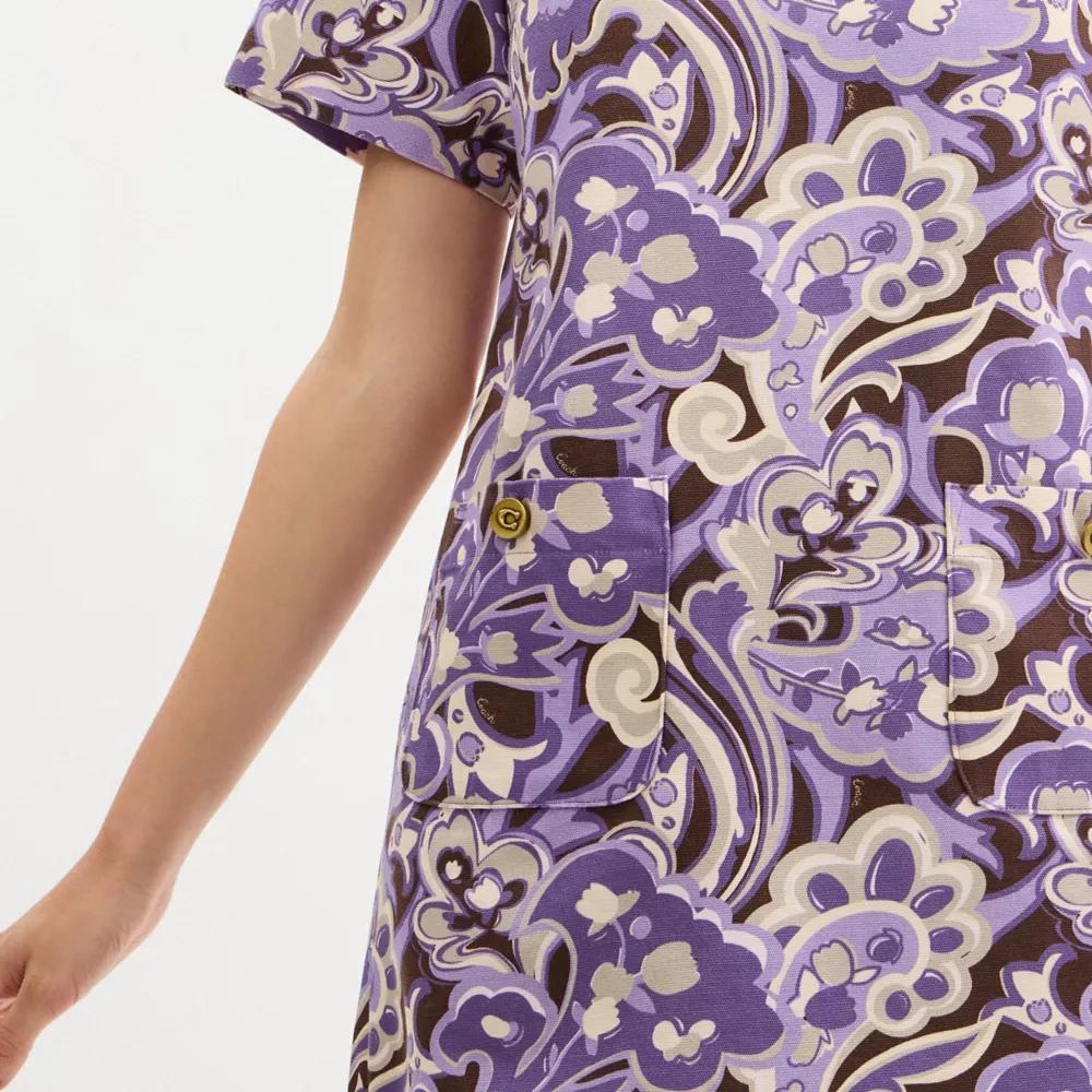 Canvas T Shirt Dress In Regenerative Cotton Product Image