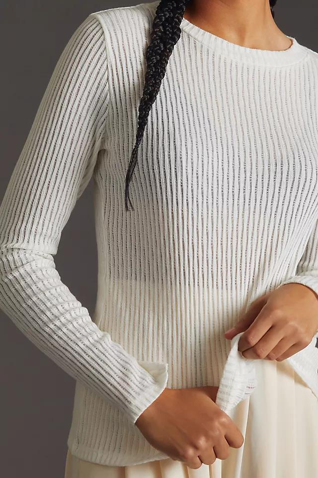 Pilcro Sheer Layering Top Product Image