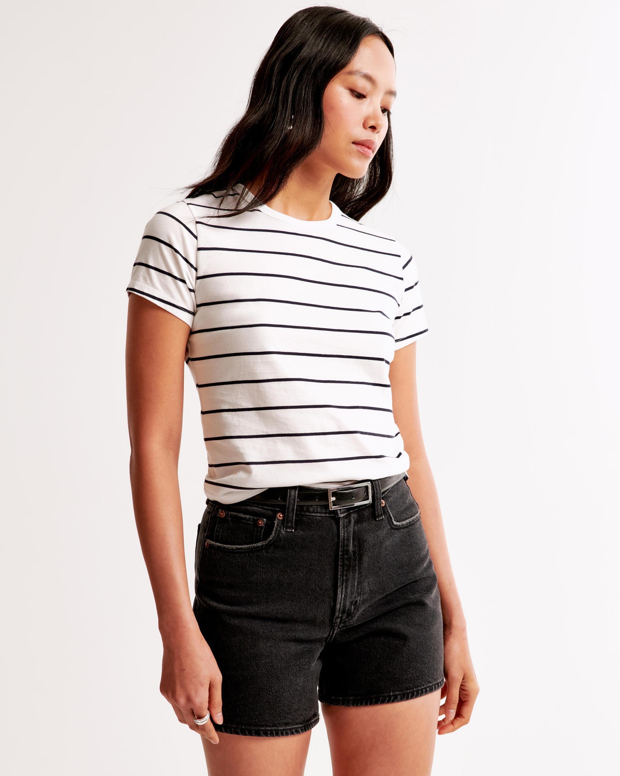 Essential Polished Body-Skimming Tee Product Image