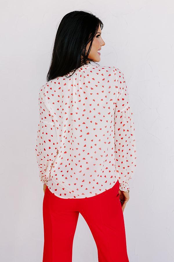 Heart On The Line Shift Top Product Image