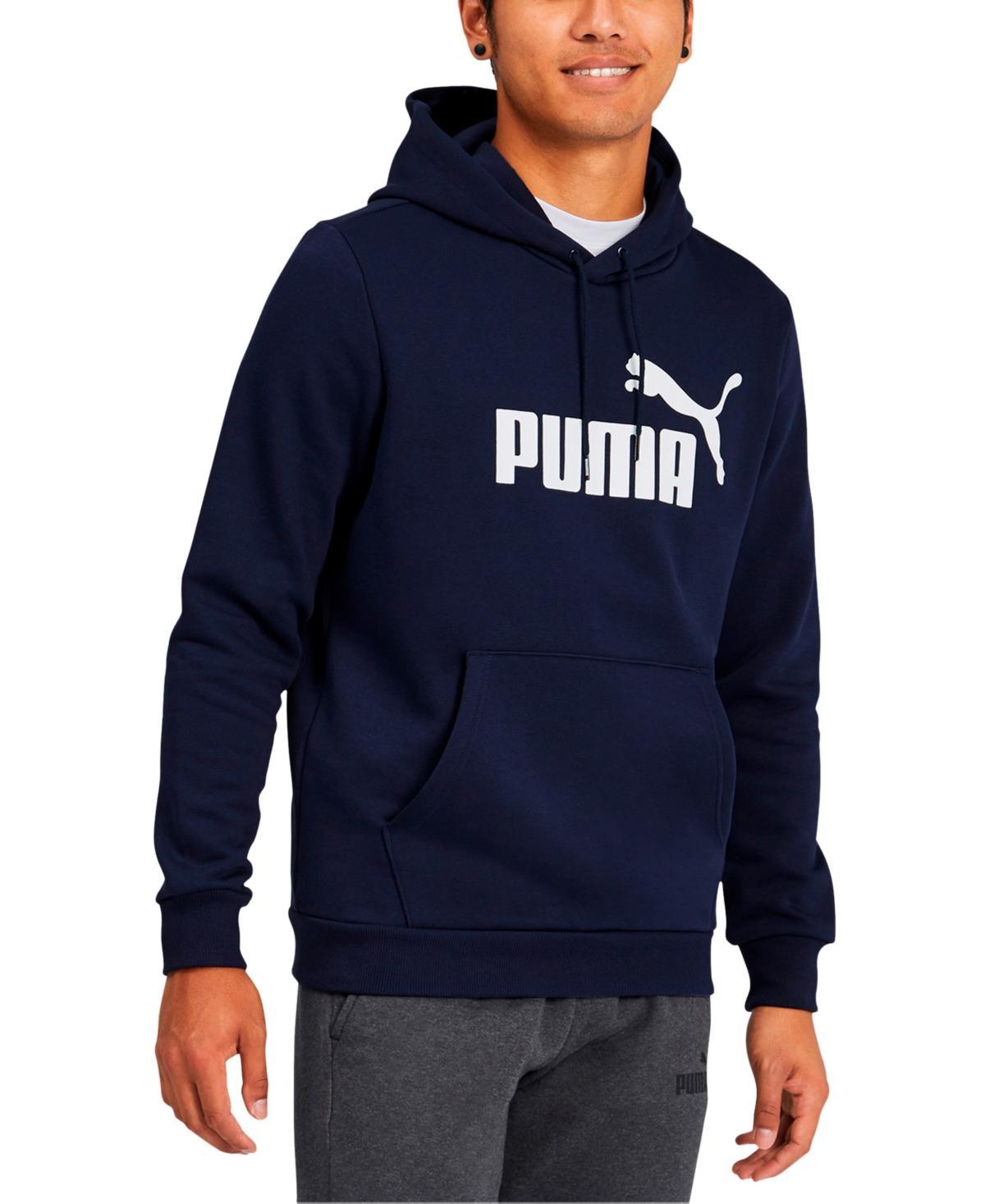 PUMA Essentials Big Logo Fleece Hoodie (Cotton ) Men's Clothing Product Image