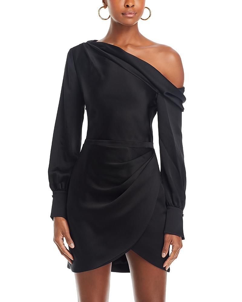 Simkhai Cameron One Shoulder Mini Dress Product Image