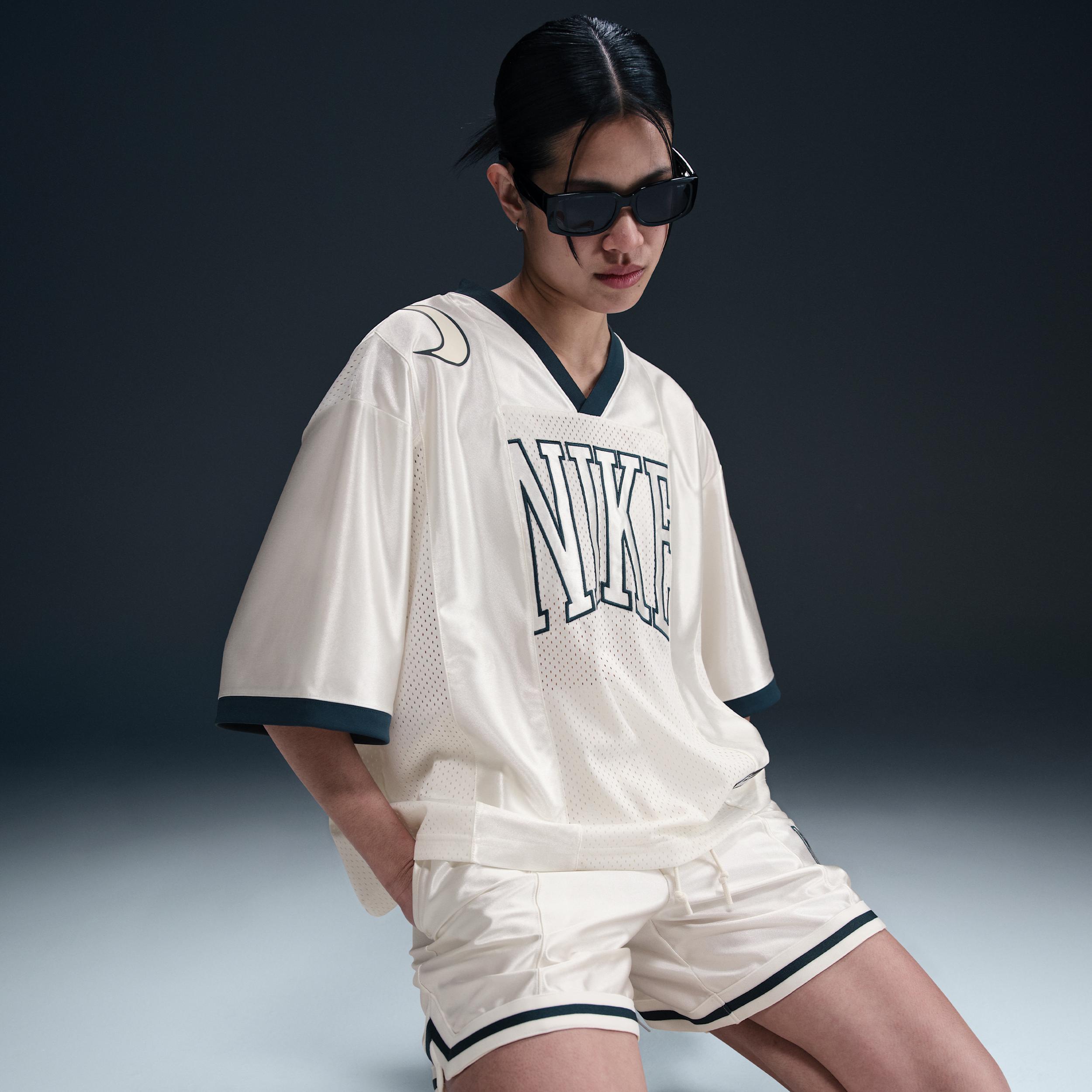 Women's Nike Sportswear Street Oversized Short-Sleeve Graphic Jersey Product Image