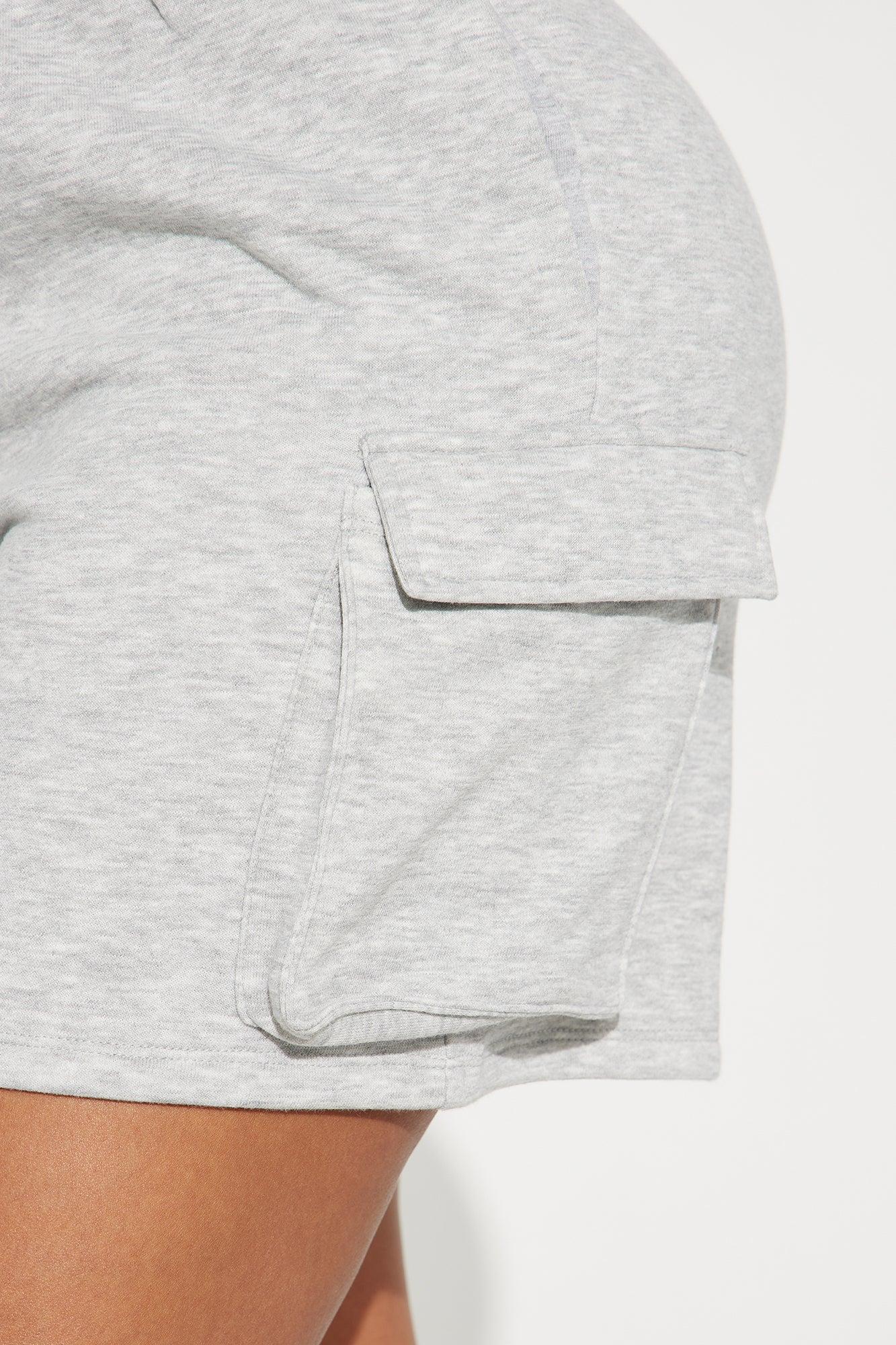 Easy Weekends Lounge Shorts - Heather Grey Product Image