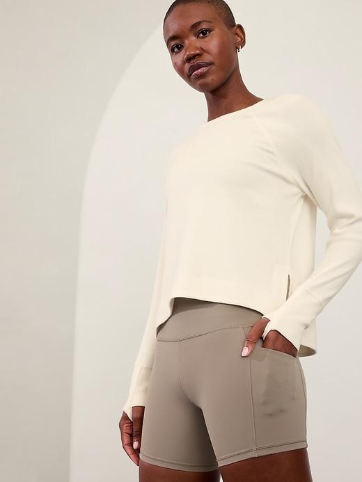 Coaster Luxe Recover High Hip Sweatshirt Product Image