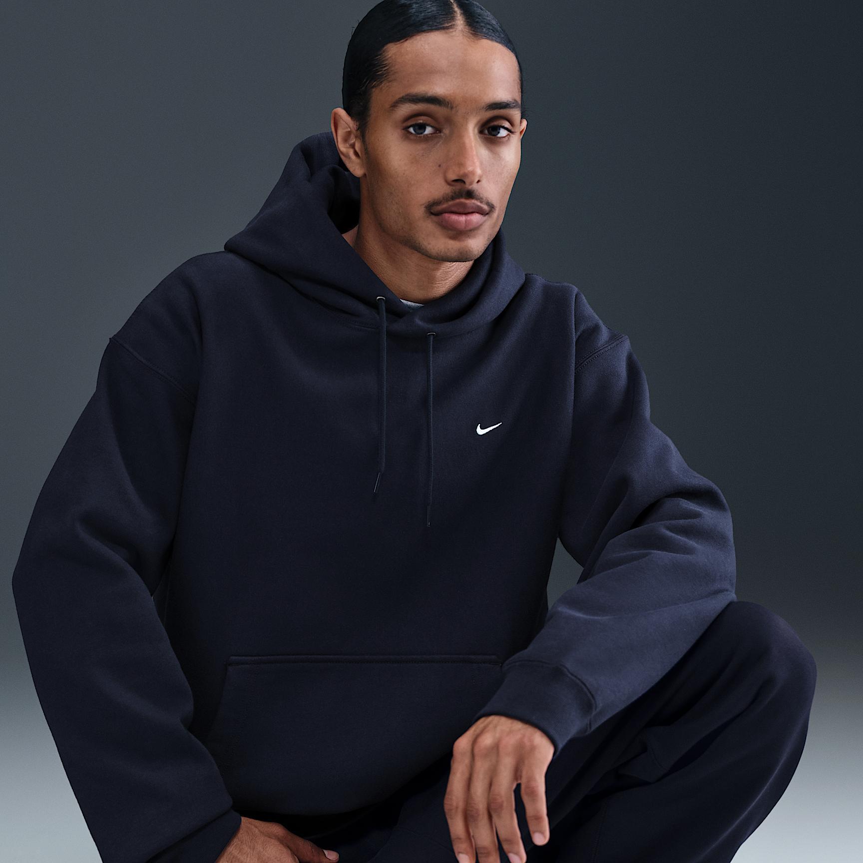 Nike Men's Solo Swoosh Pullover Hoodie Product Image