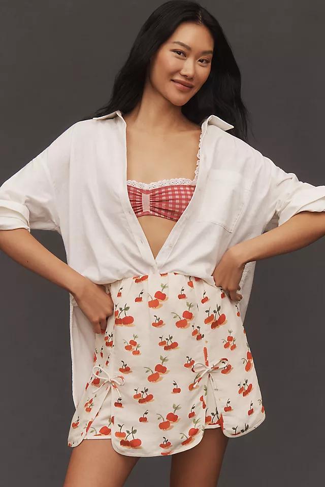 Farm Rio x Anthropologie Cherry Linen Blend Skort Product Image