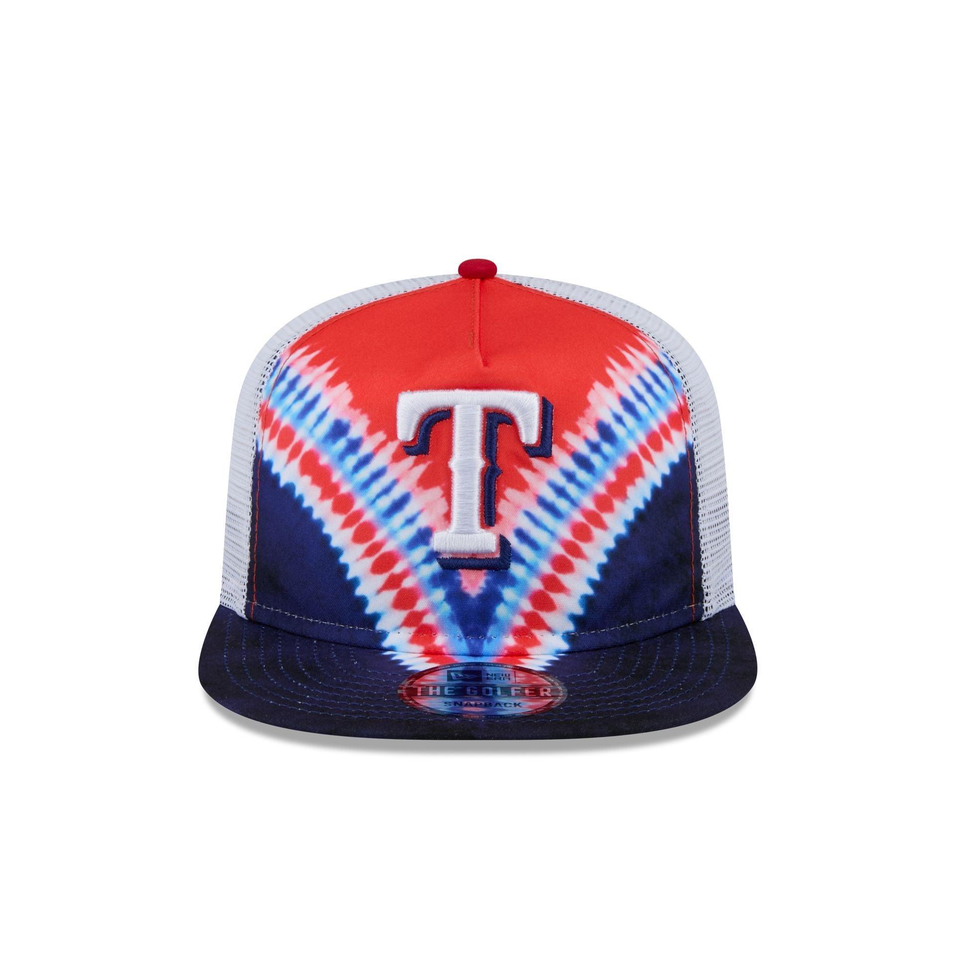 Texas Rangers Tie-Dye Golfer Hat Male Product Image