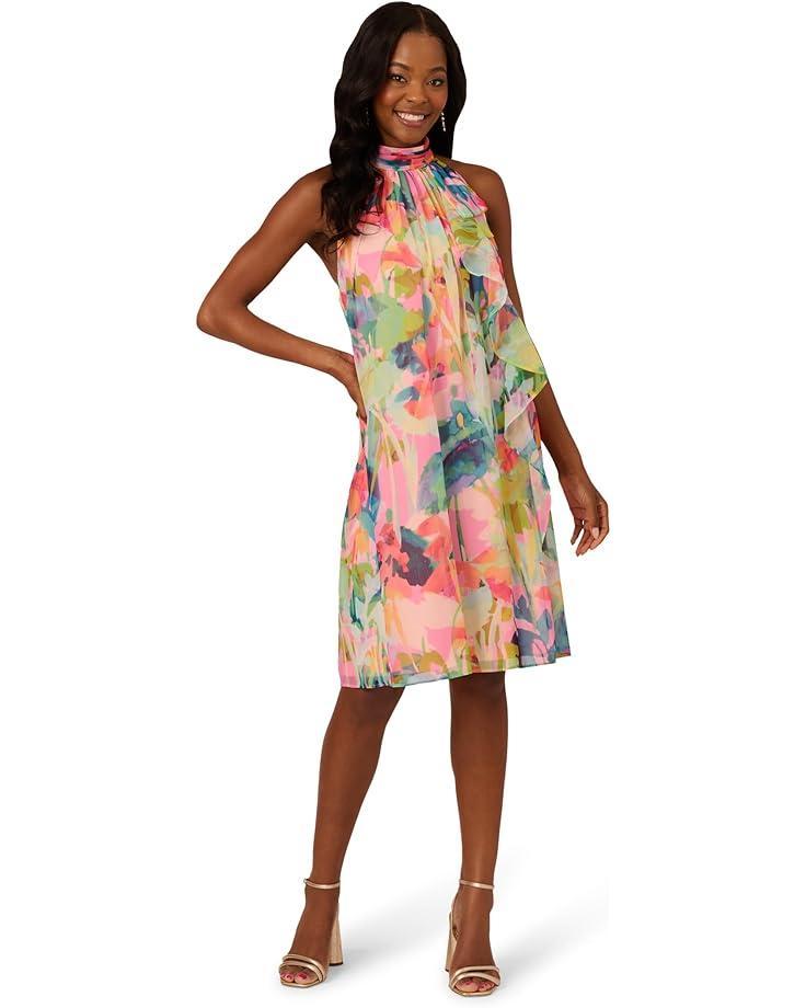 Embroidered Column Midi Dress Product Image