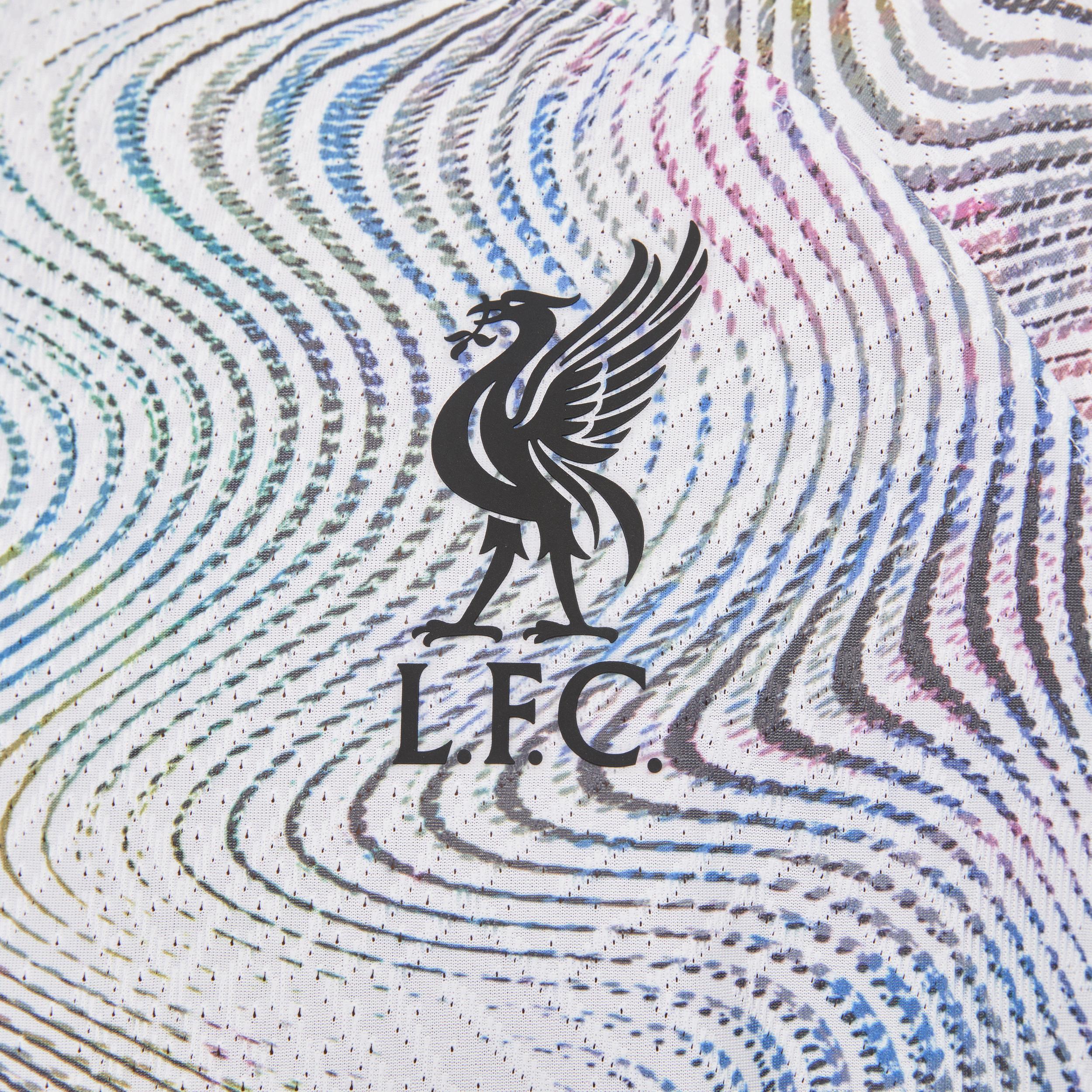 Mens Nike White Liverpool 2022/23 Away Vapor Match Authentic Jersey - White Product Image