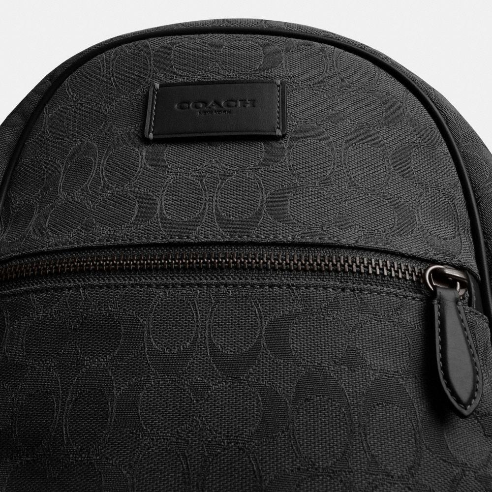 Theo Backpack In Signature Jacquard Product Image
