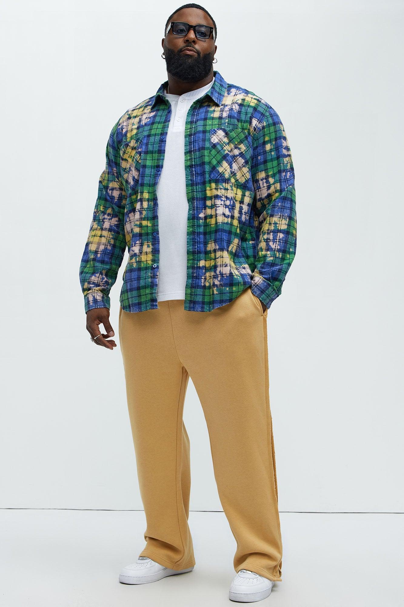Tyson Douglas Frayed Sweatpants - Camel Product Image
