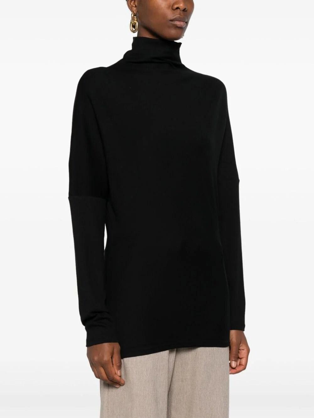 FABIANA FILIPPI High Neck Sweater In Black   Product Image