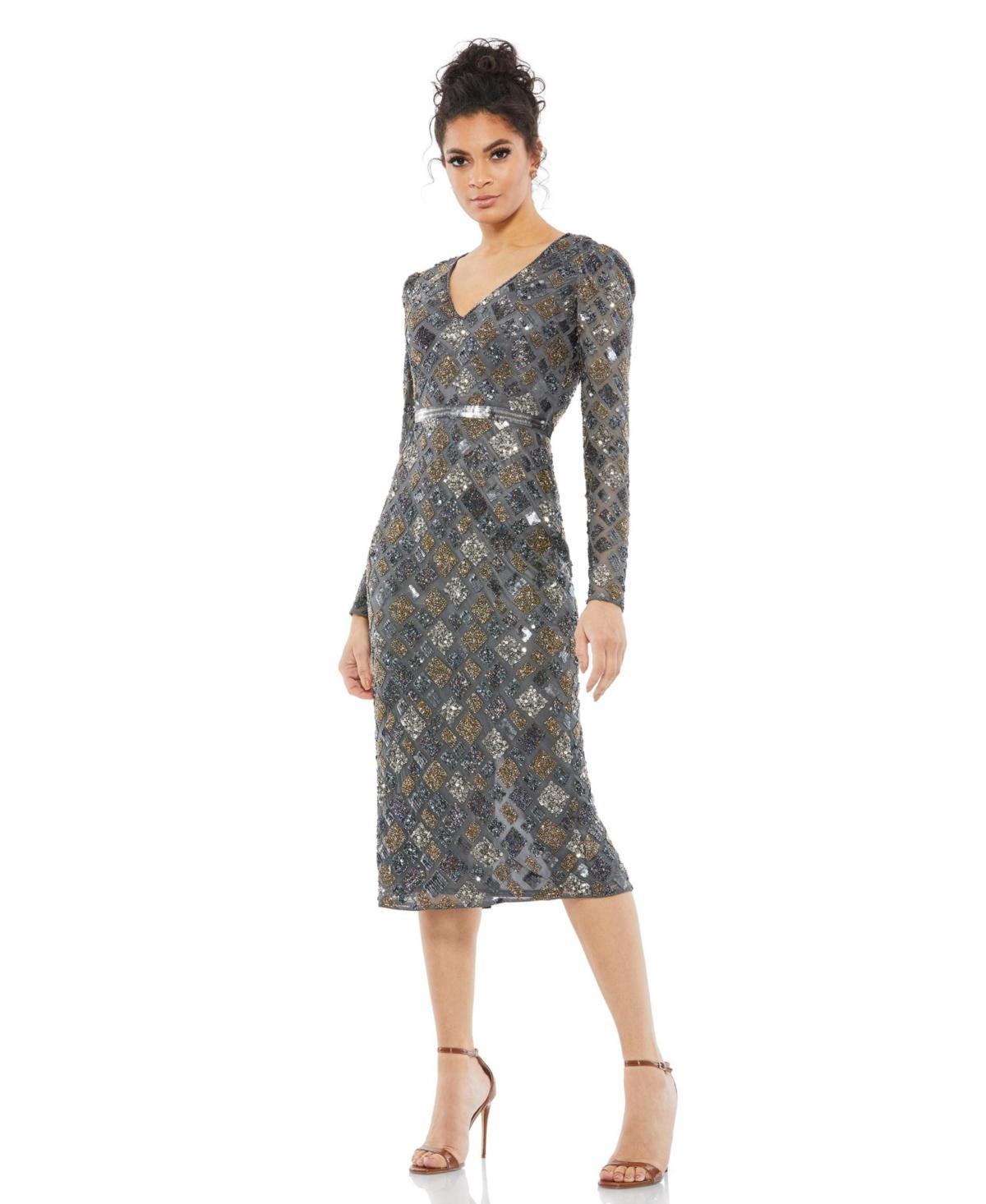 Womens Long Sleeve Dress Product Image