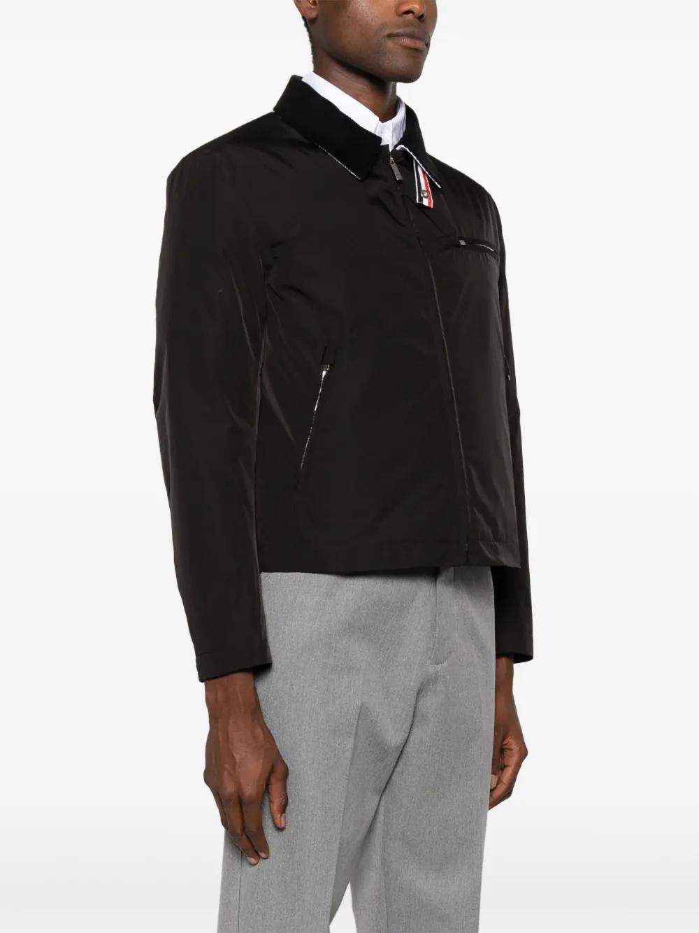 zip-up padded jacket Product Image