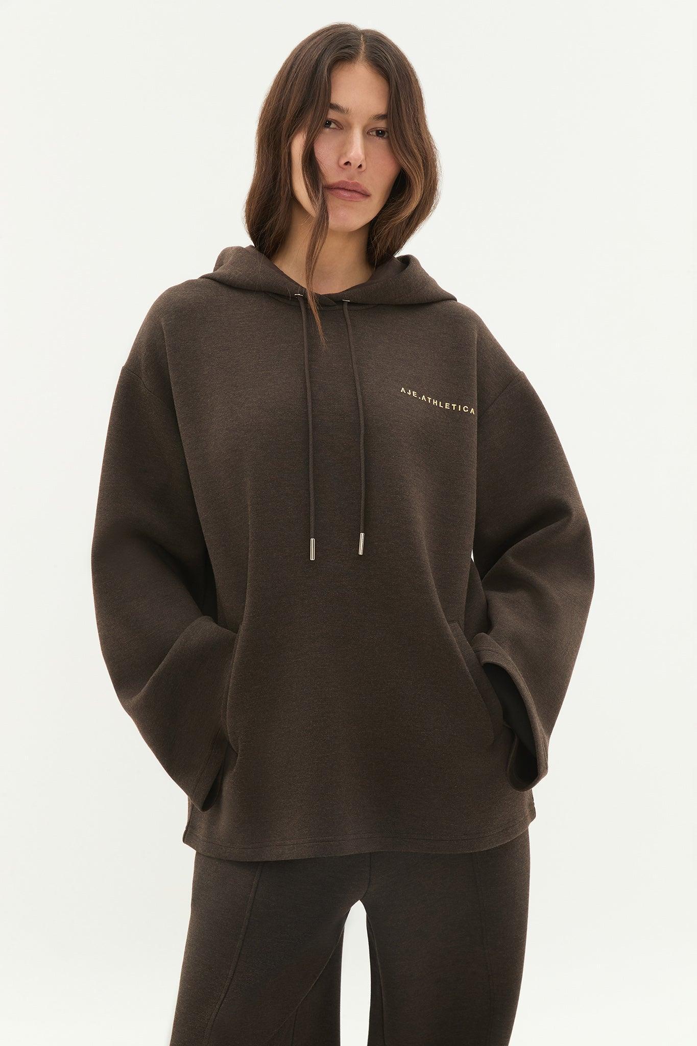 Split Back Logotape Hoodie 432 Product Image
