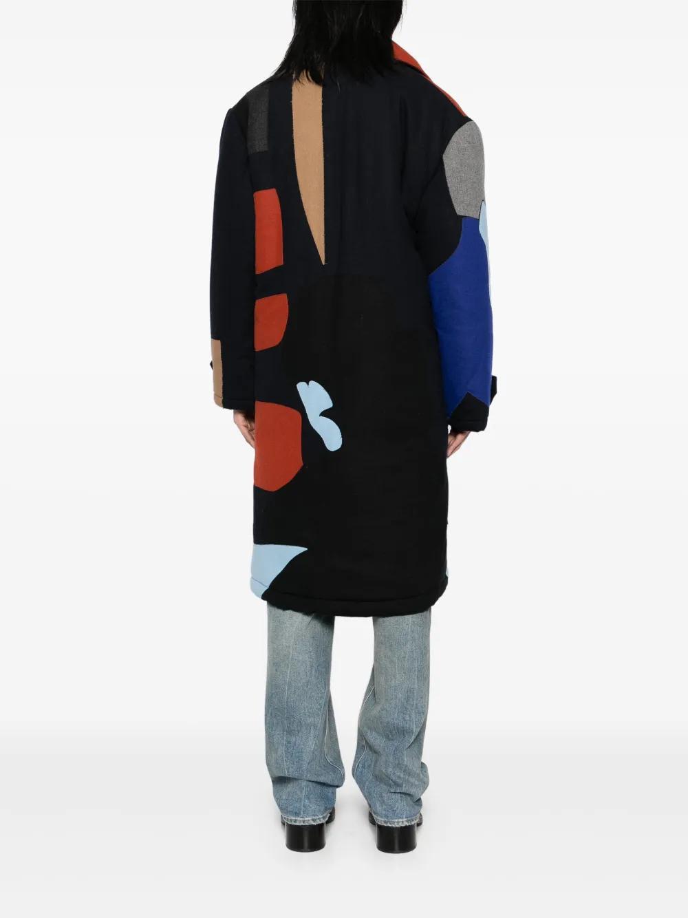 patchwork padded coat Product Image