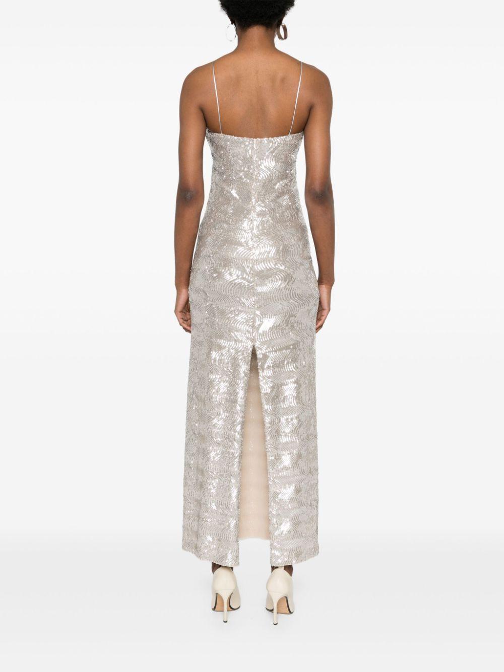 sequinned maxi dress Product Image