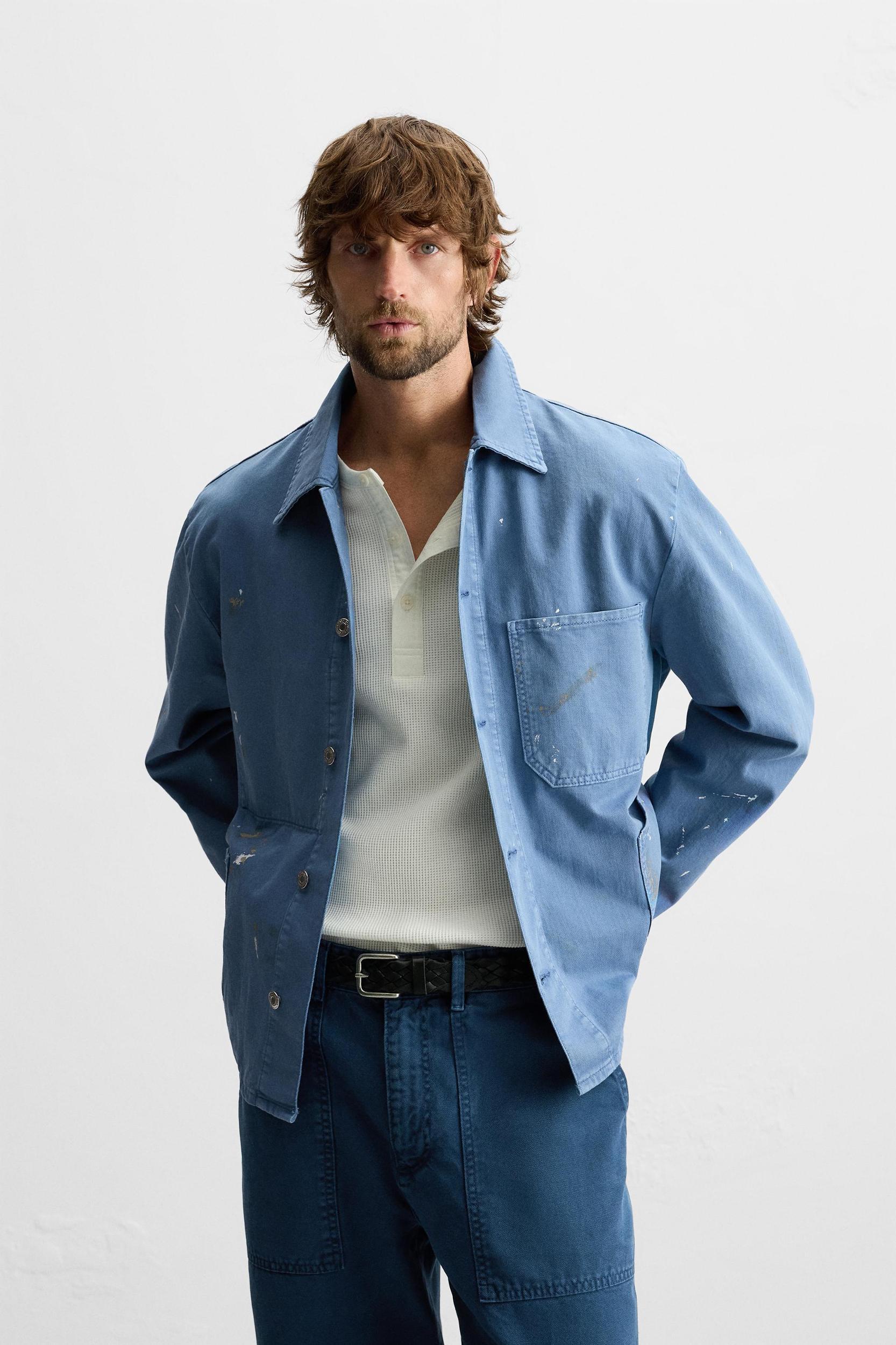 PAINT SPLATTER OVERSHIRT Product Image