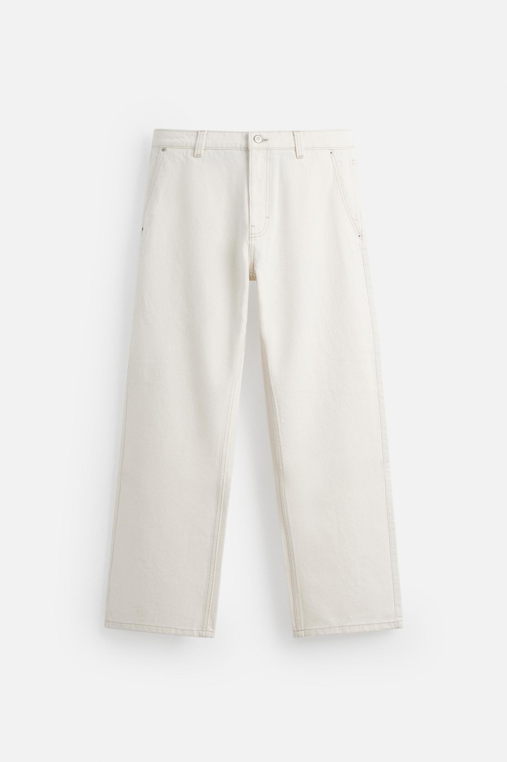 STRAIGHT FIT CHINO JEANS Product Image