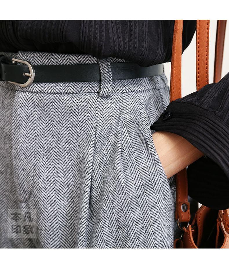 High Waist Dress Shorts Product Image