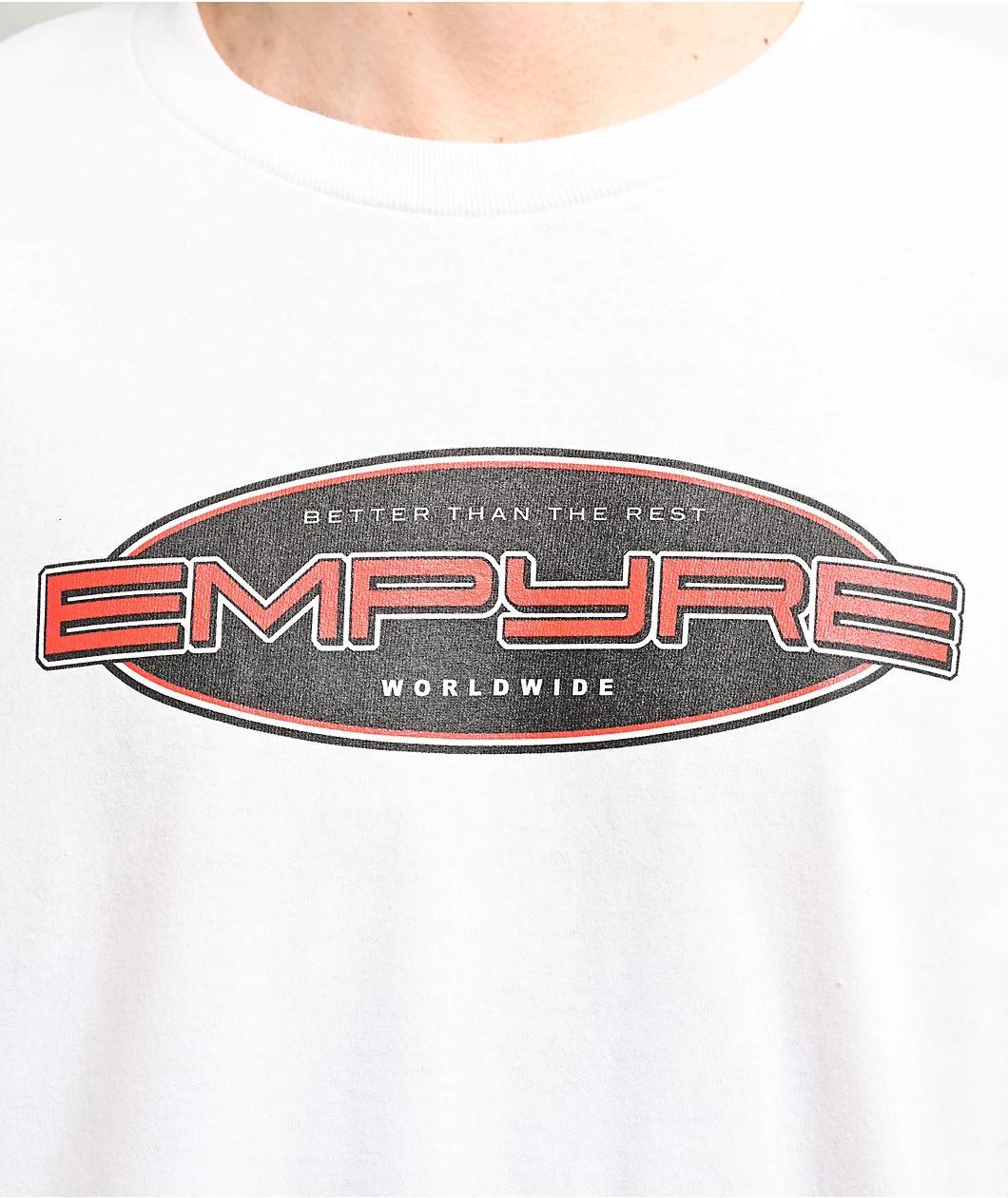 Empyre Better Long Sleeve White T-Shirt Product Image