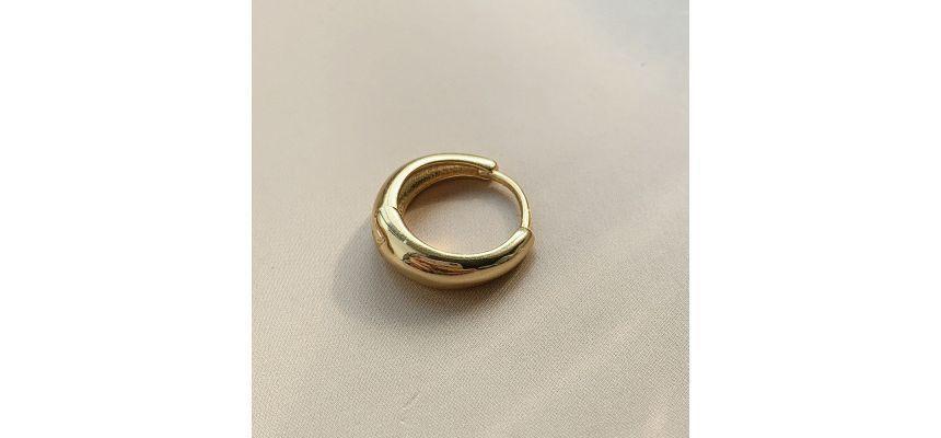 Polished Sterling Silver Hoop Earring (various designs) Product Image