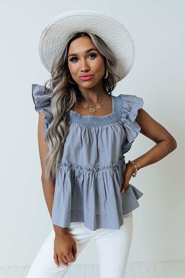 Summer Of Joy Babydoll Top Product Image