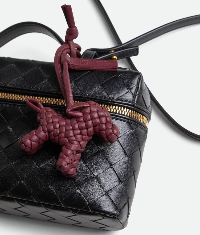 Men's Dog Charm in Bordeaux Product Image