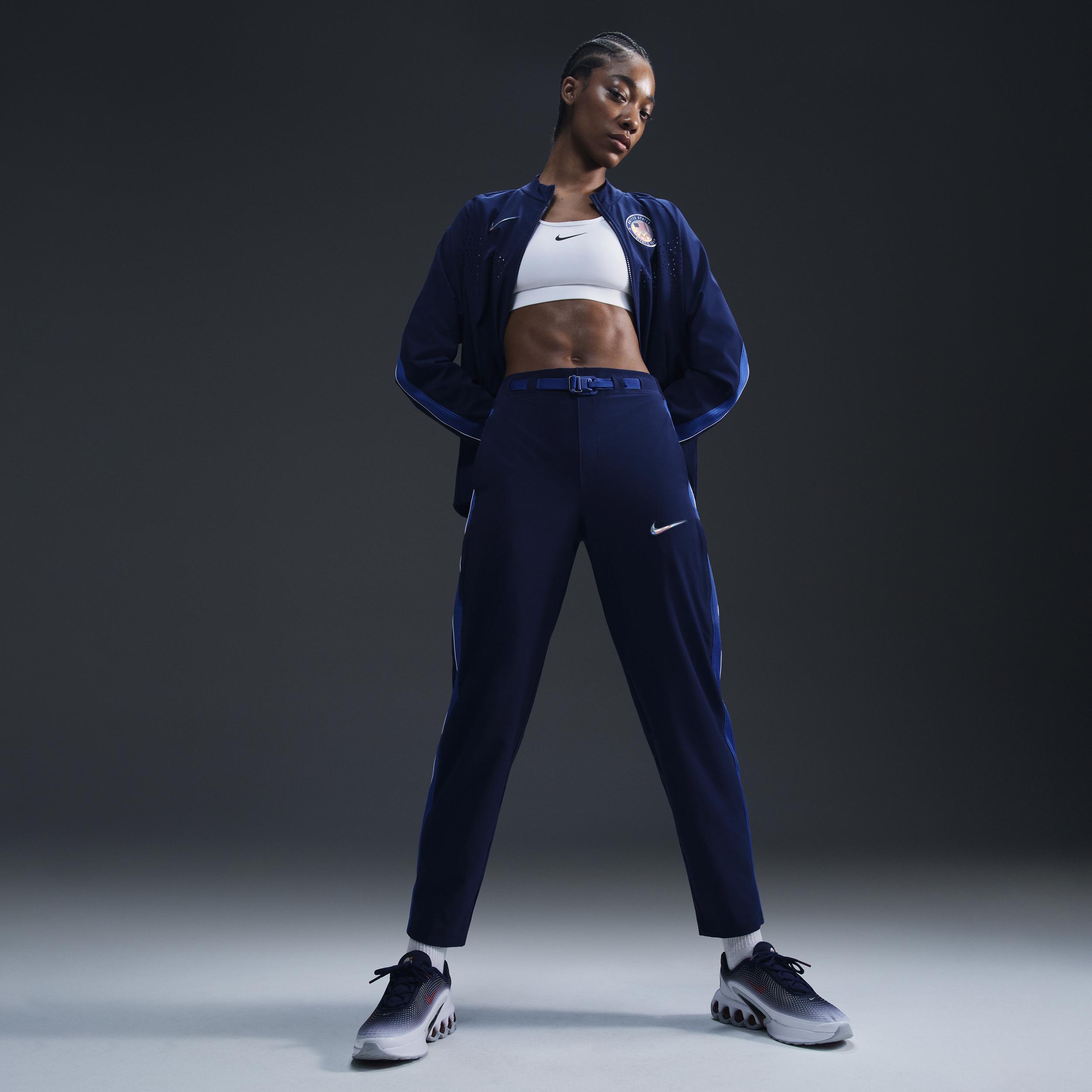 Women's Nike Blue Team USA Medal Ceremony Pants, Size: Large, Usa Blue Product Image
