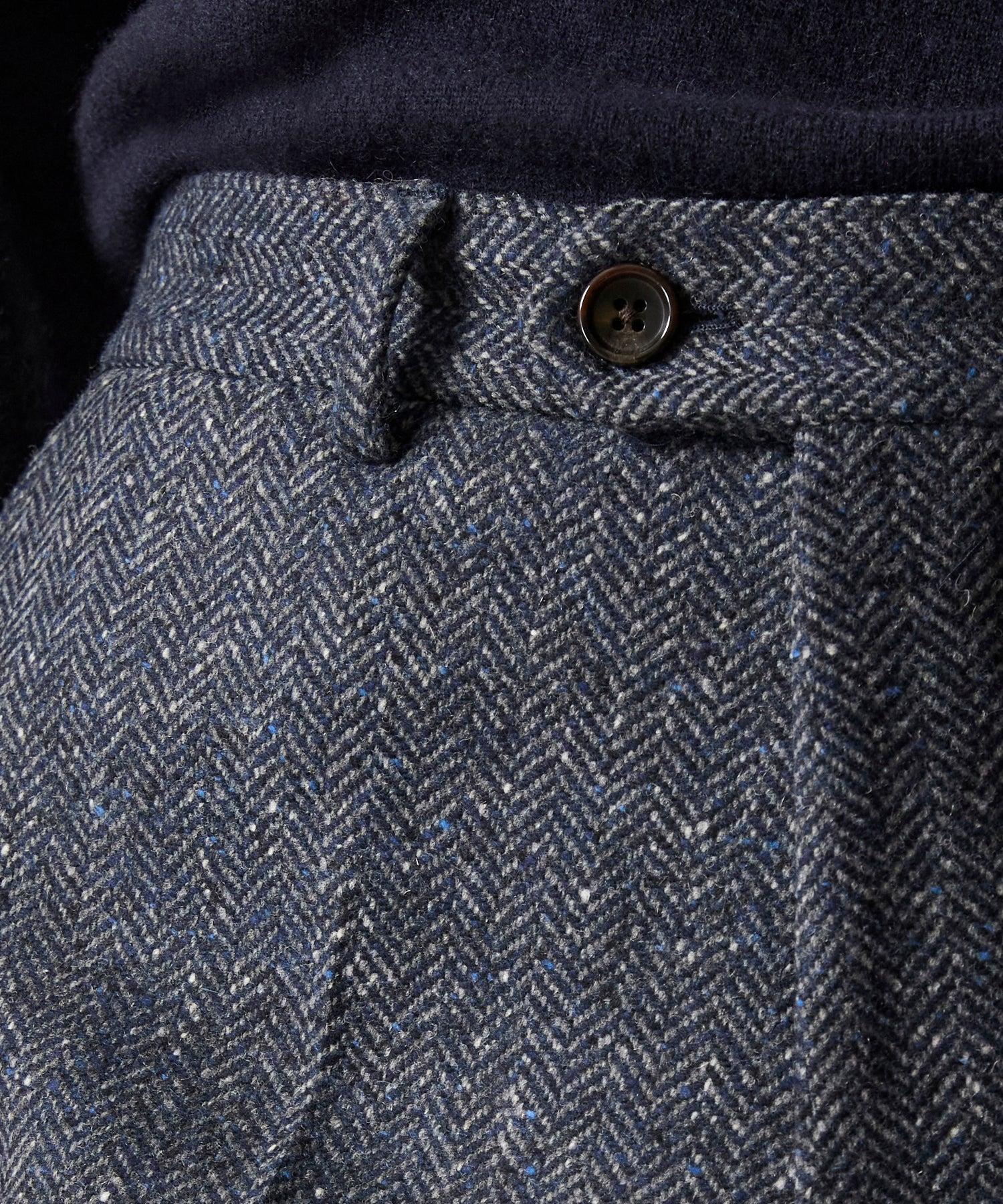 Italian Donegal Herringbone Sutton Trouser Product Image