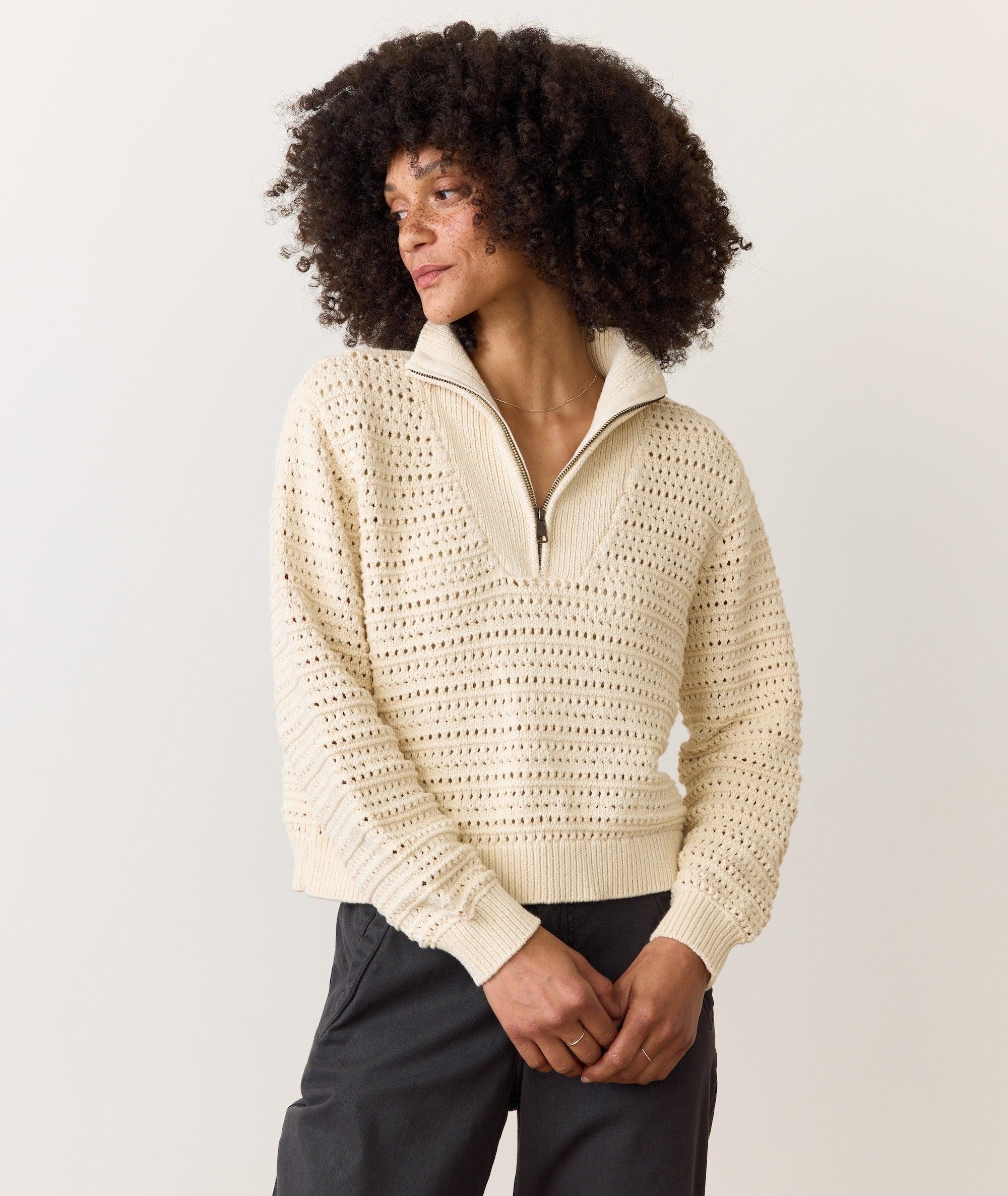 Montecito Quarter Zip Sweater Product Image