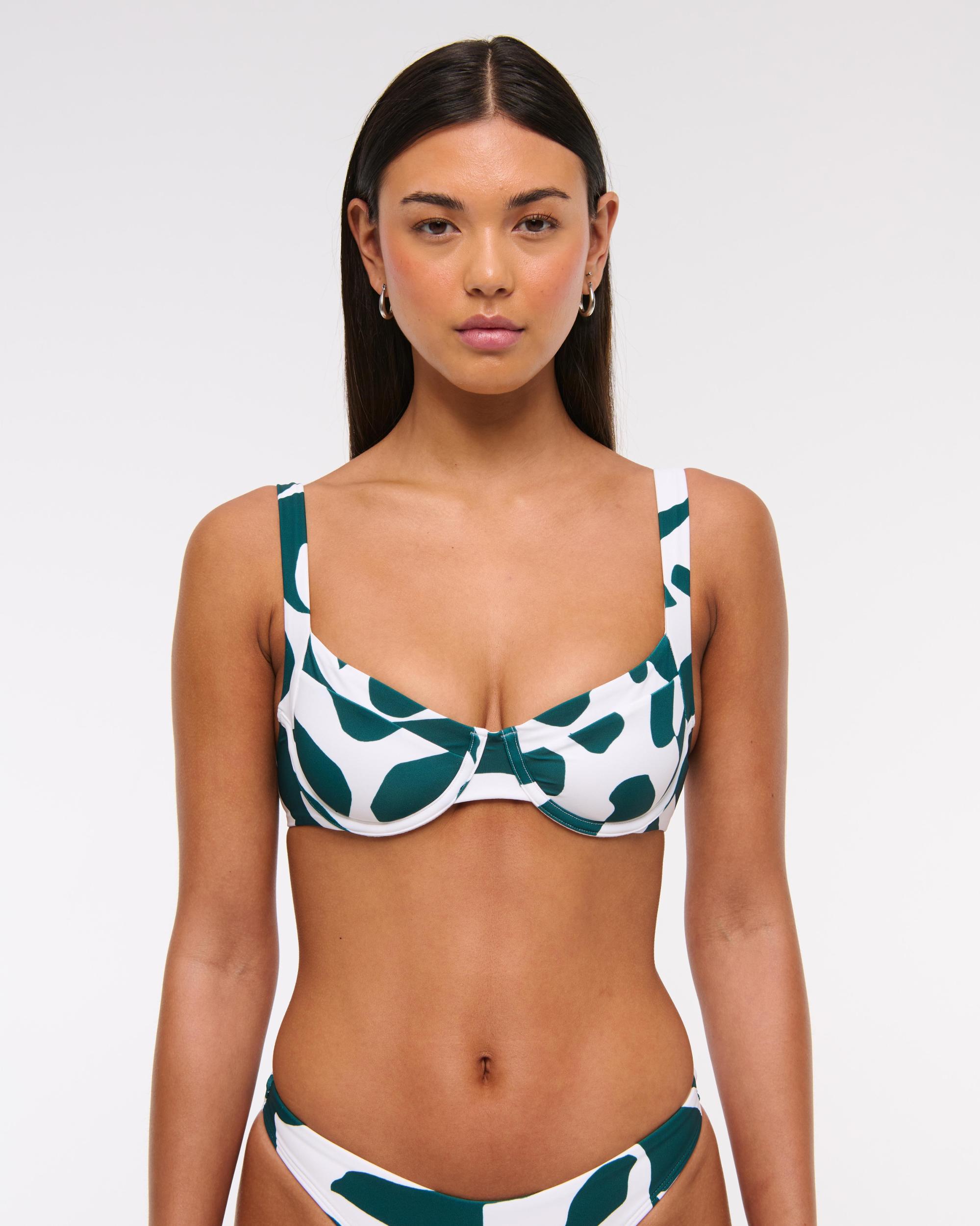 Wide Strap Underwire Bikini Top Product Image