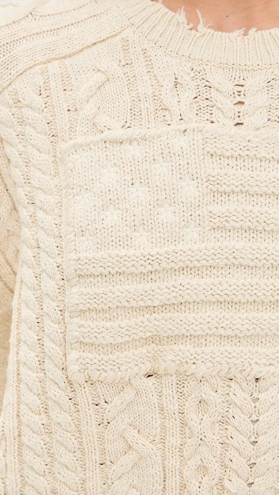 Denimist Shadow American Flag Sweater | Shopbop Product Image