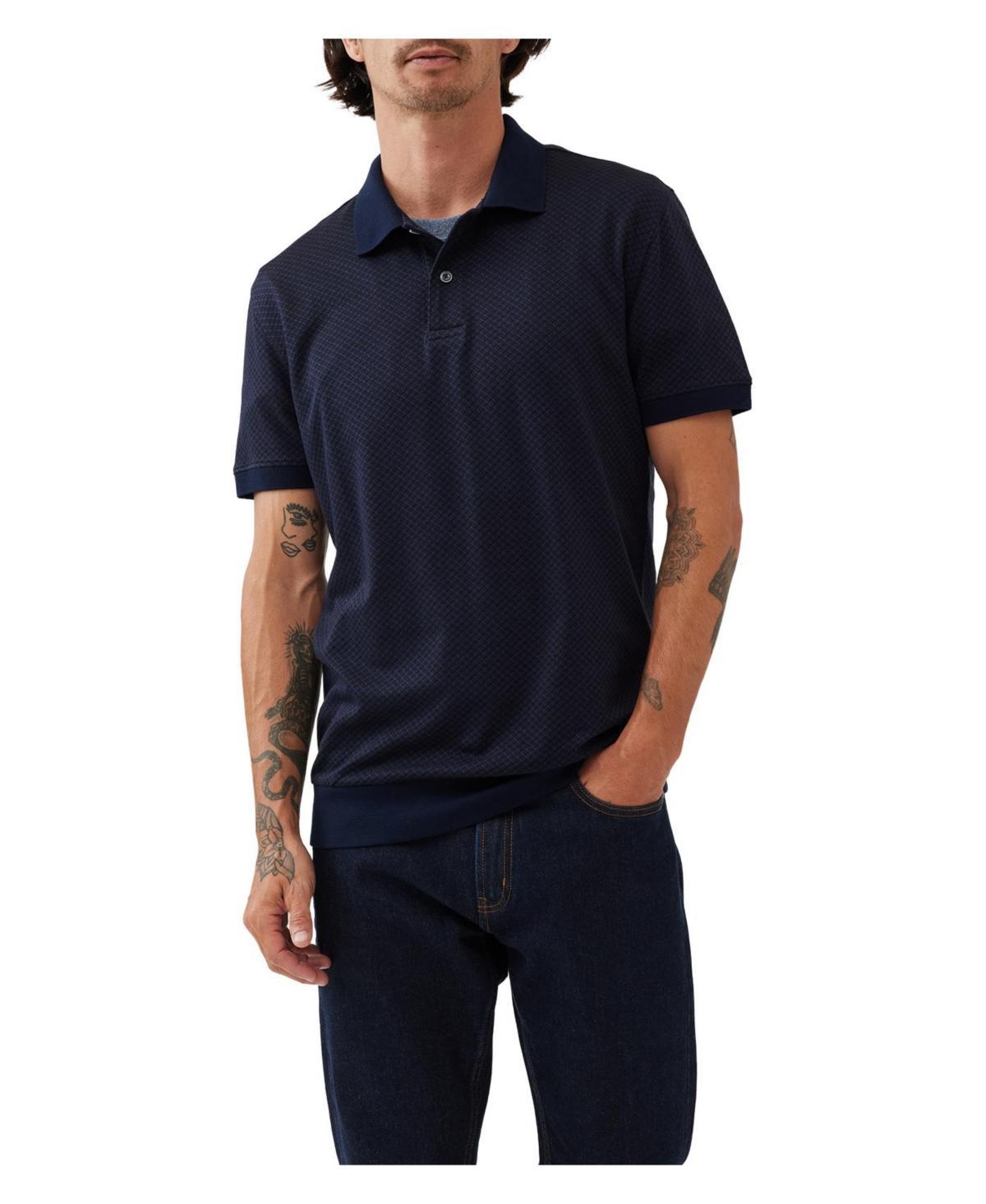 Mens Leeson Cotton Polo Shirt Product Image