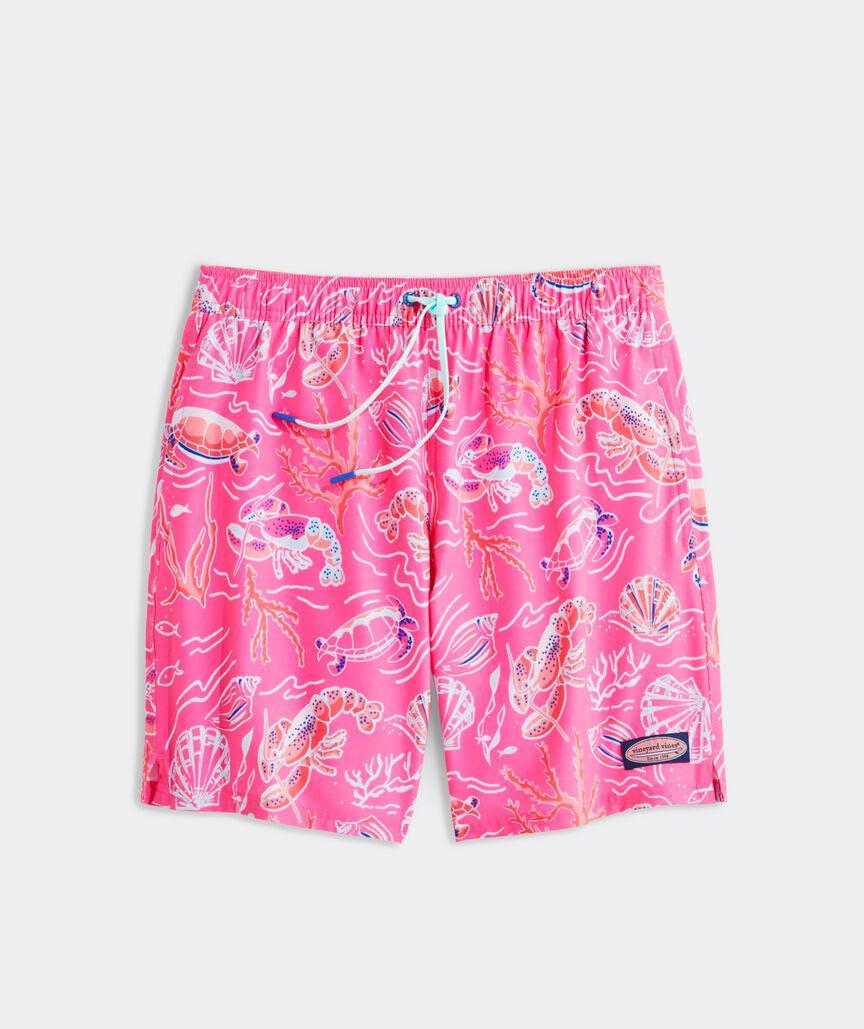 7 Inch Printed Chappy Swim Trunks Product Image
