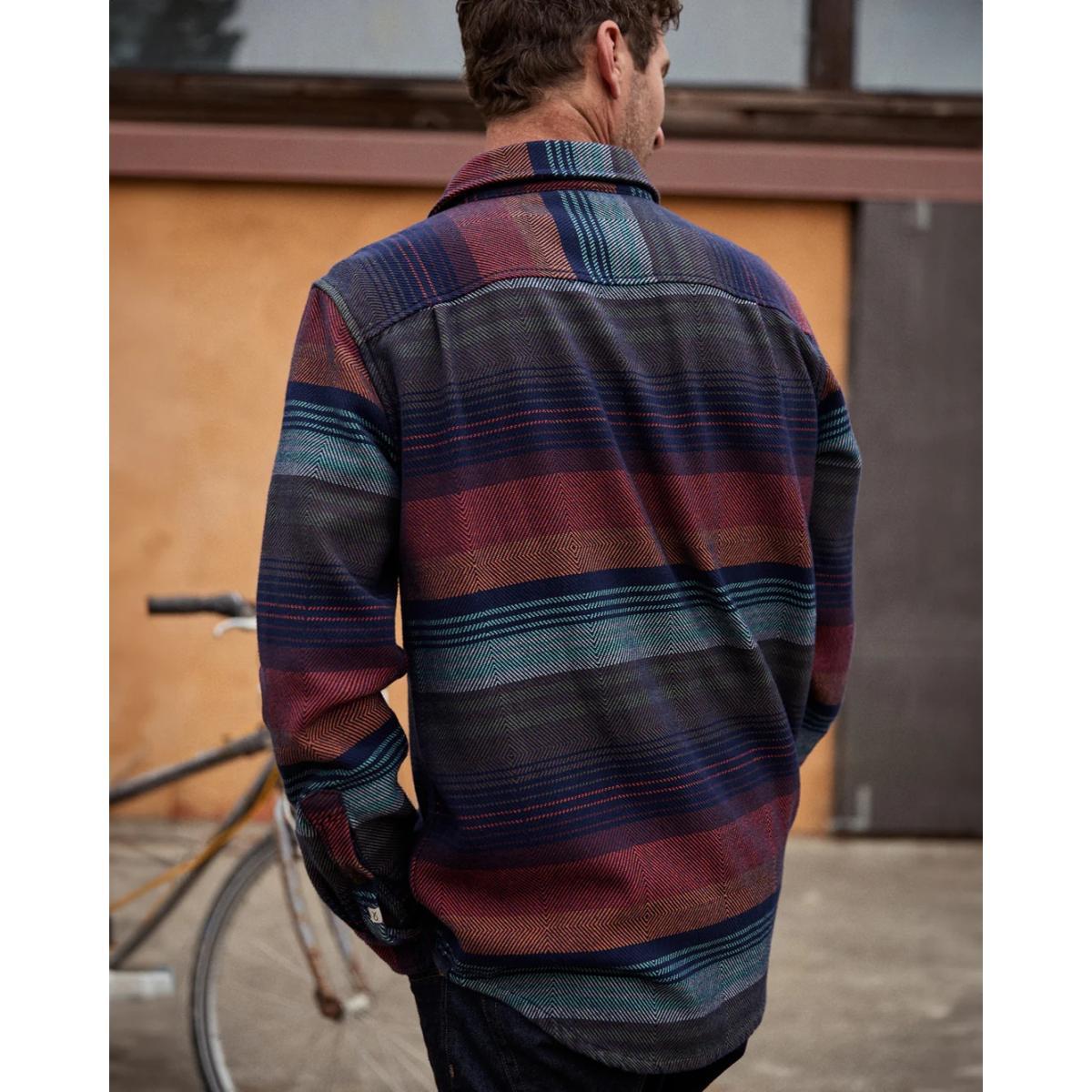 Blanket Shirt Burnt Sonoran Stripe Product Image