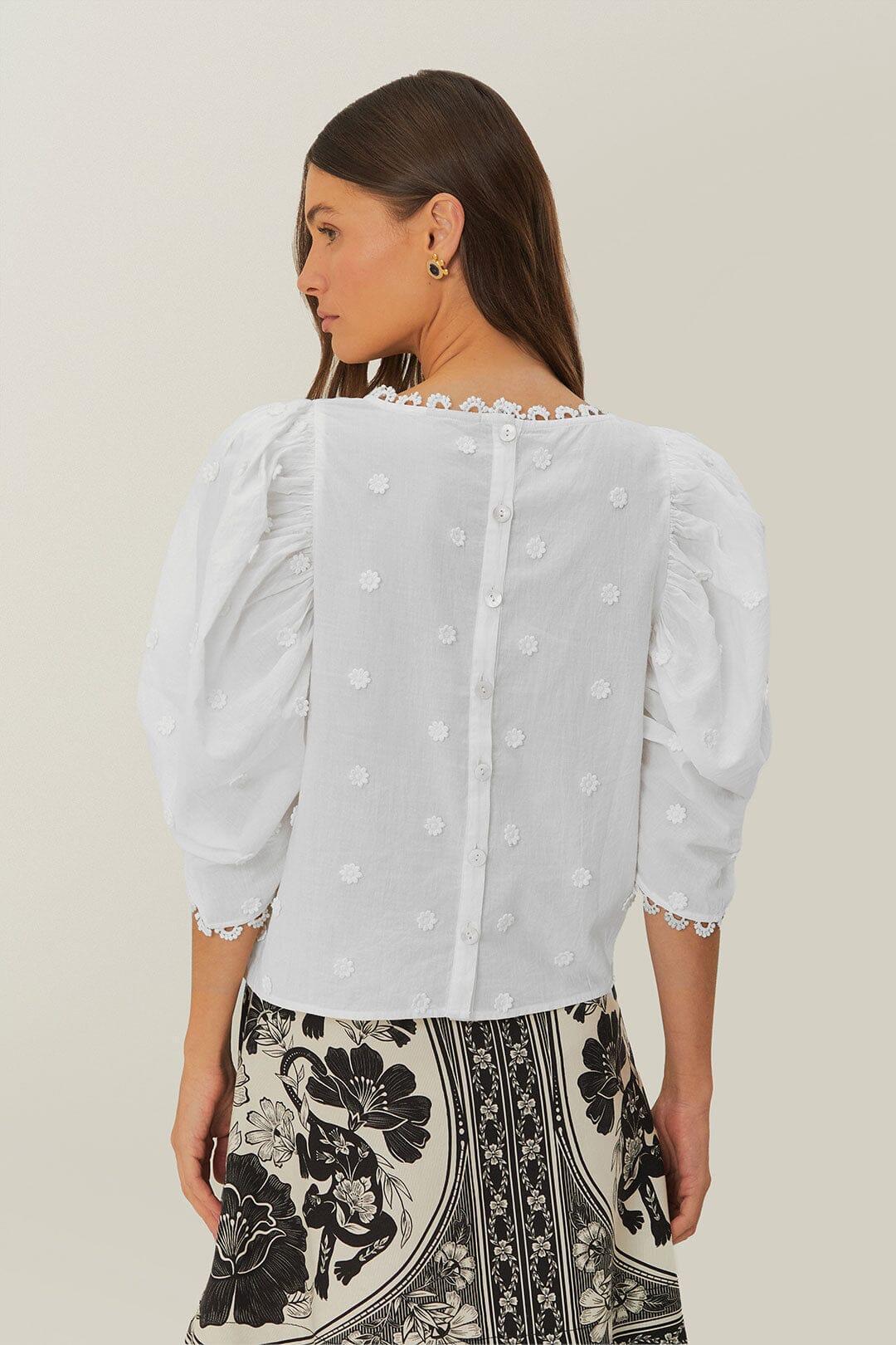 Off-White 3D Flowers Blouse Product Image