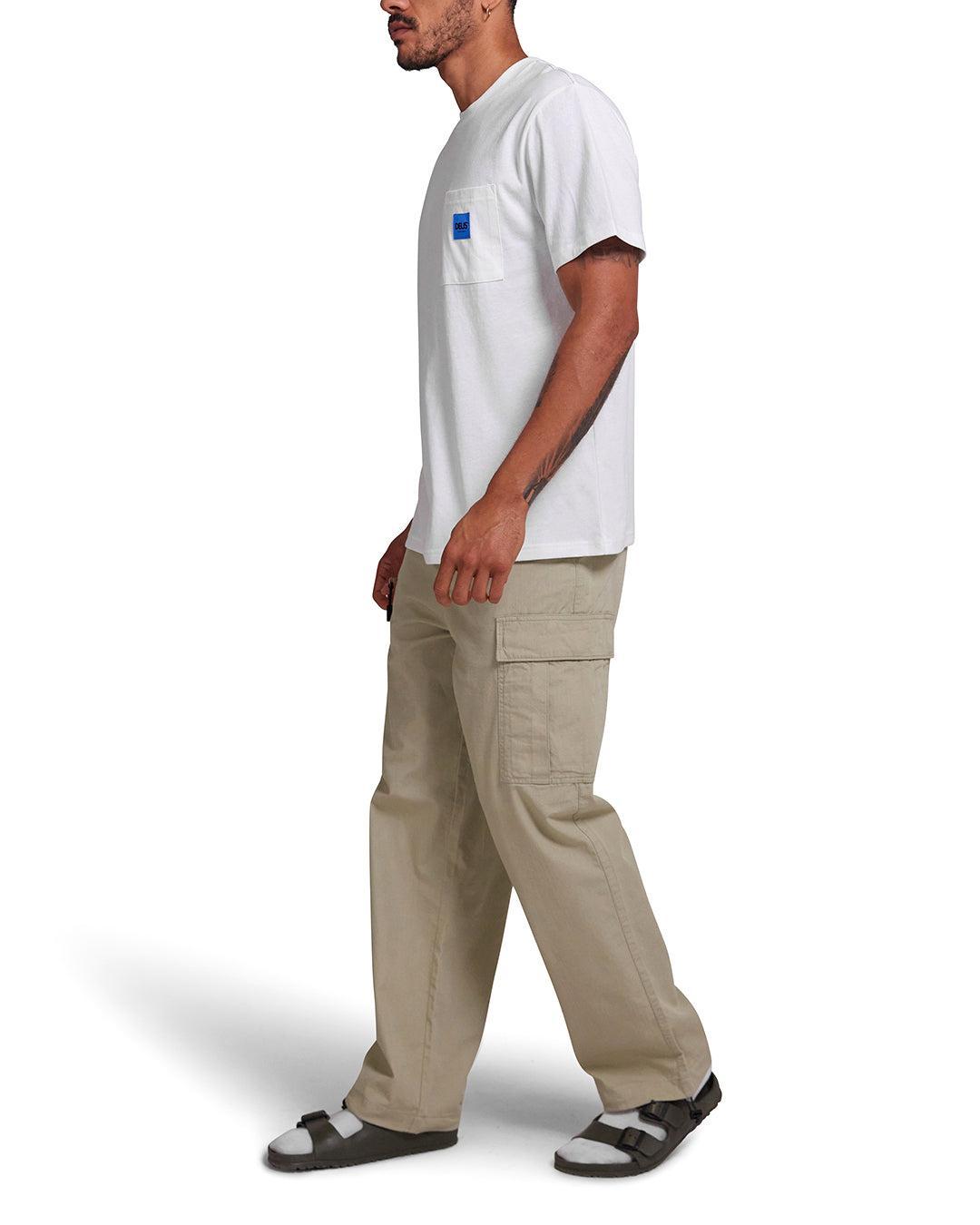 Take Off Pocket Tee - Vintage White Product Image