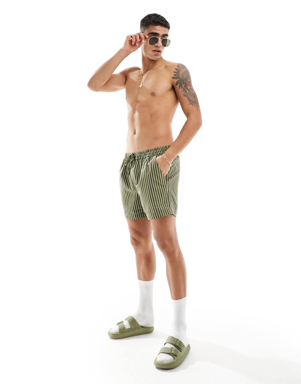 Southbeach swim shorts in khaki  Product Image