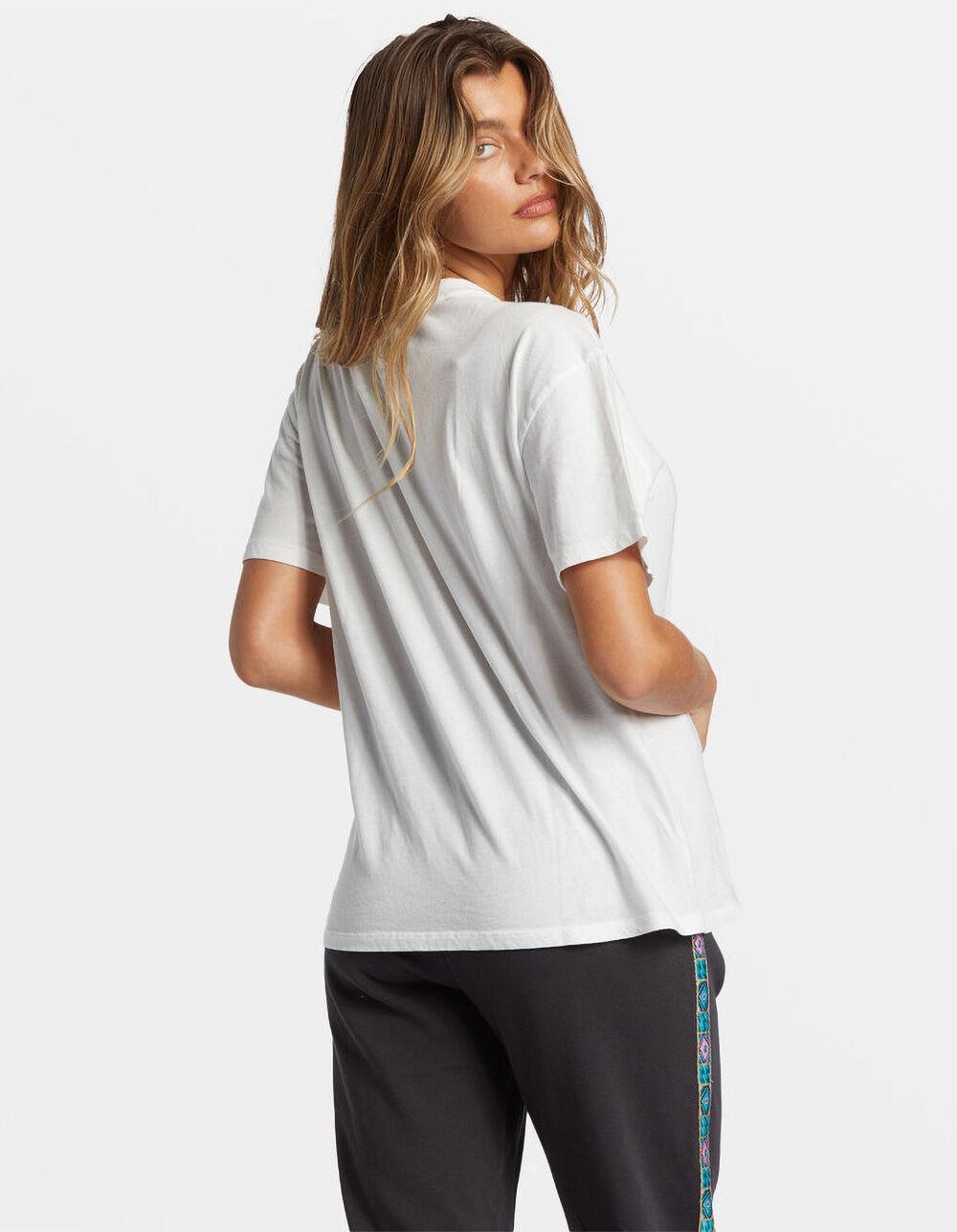 BLILABONG Heritage Diamond Womens Oversized Tee - WHITE Product Image
