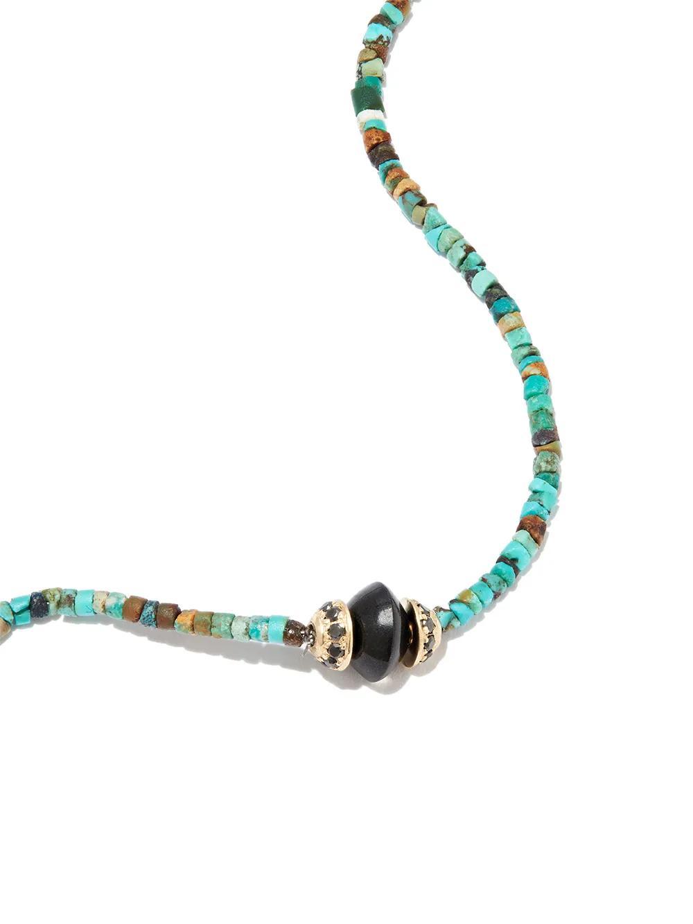 14kt yellow gold multi-stone necklace Product Image