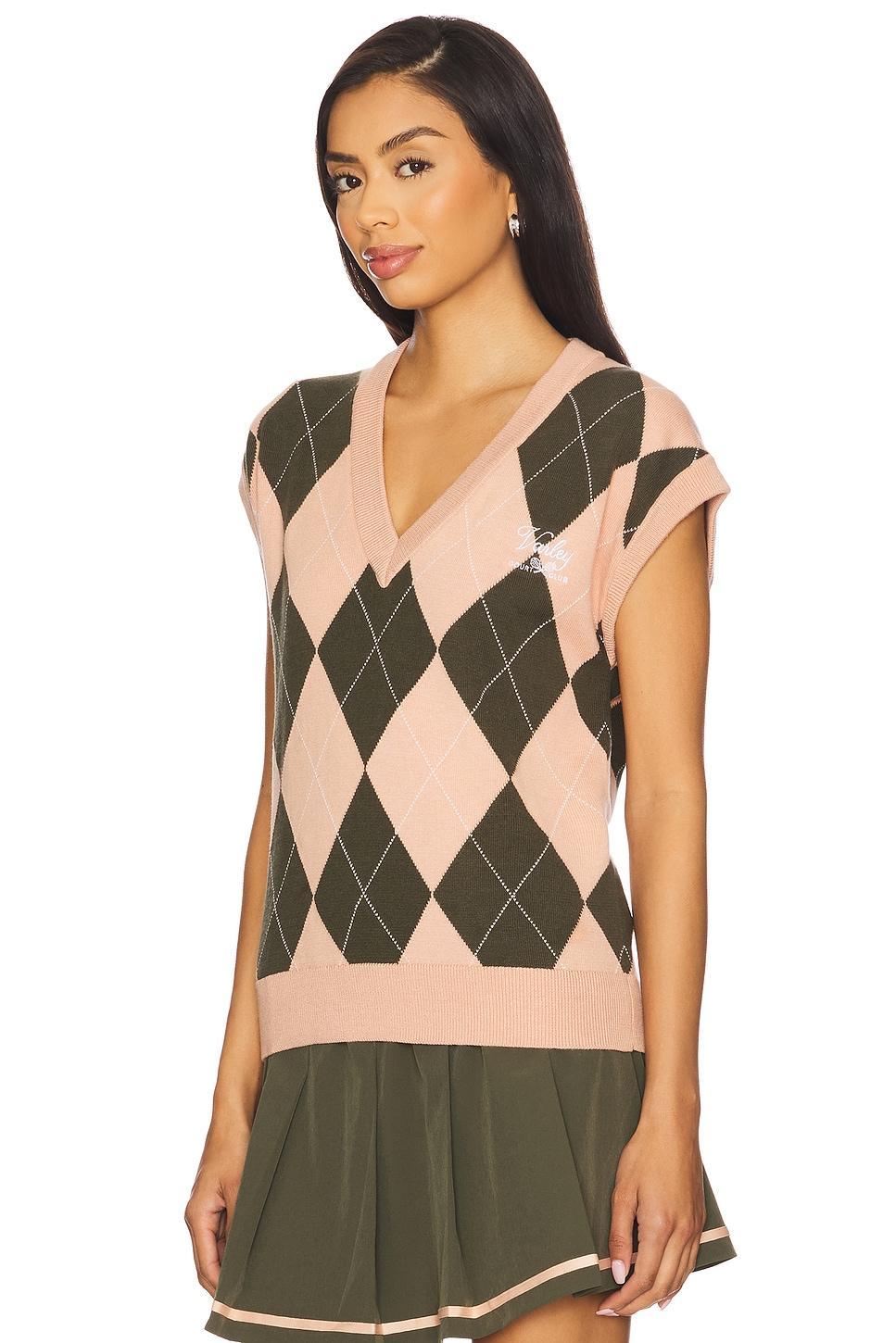 Avika Argyle Vest Varley Product Image