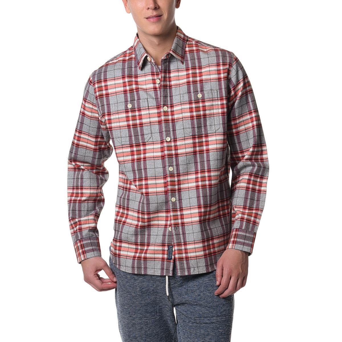 Herndon Heritage Flannel - Gray Orange Cream (Final Sale)* Product Image