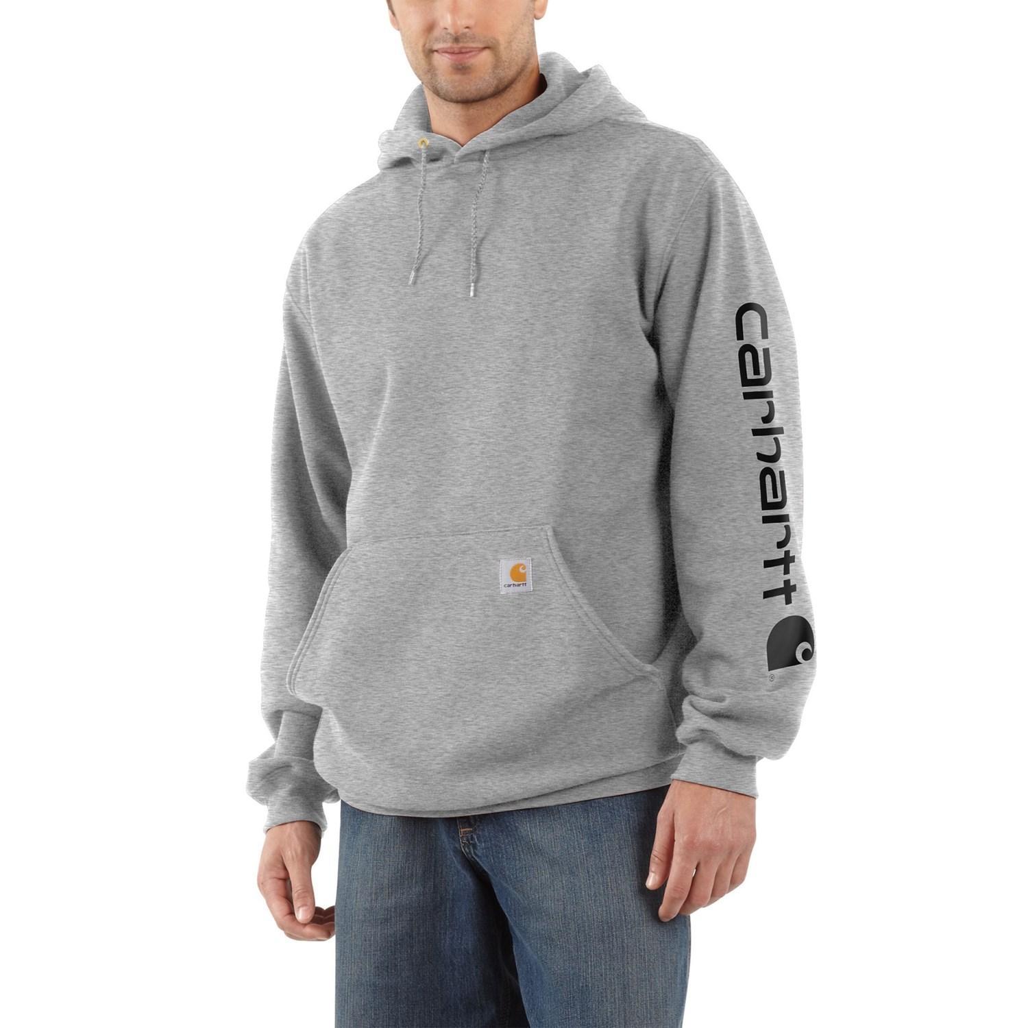 Carhartt K288 Loose Fit Midweight Logo Graphic Hoodie Product Image