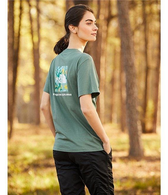 The North Face Womens Crew Neck Short Sleeve Box Tee Product Image