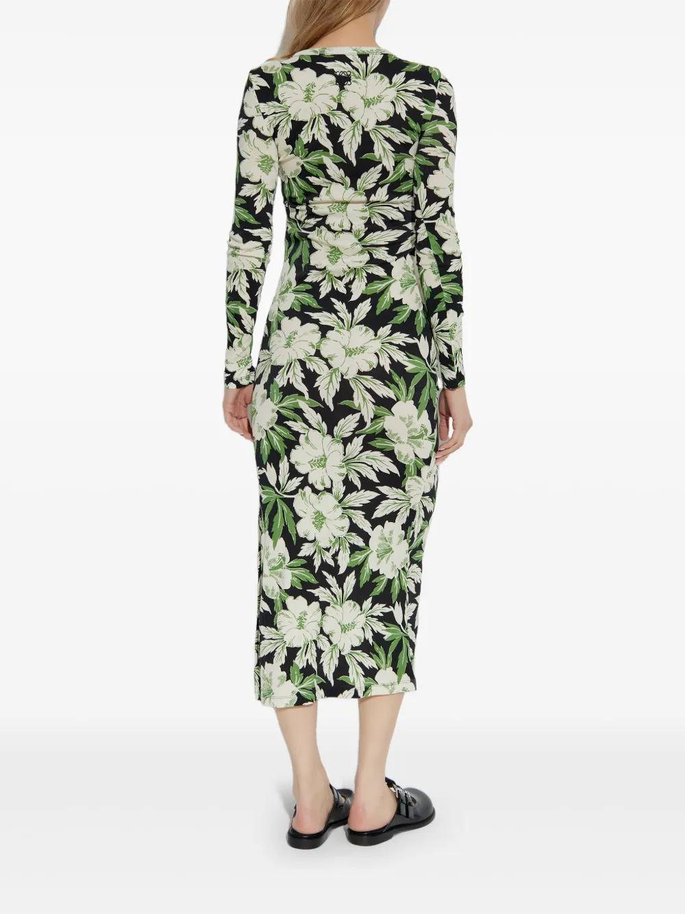 silk-blend dress Product Image