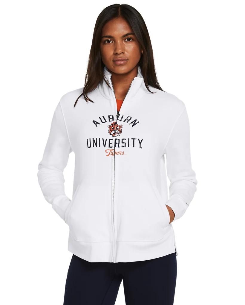 Women's UA Rival Fleece Collegiate Full-Zip Product Image