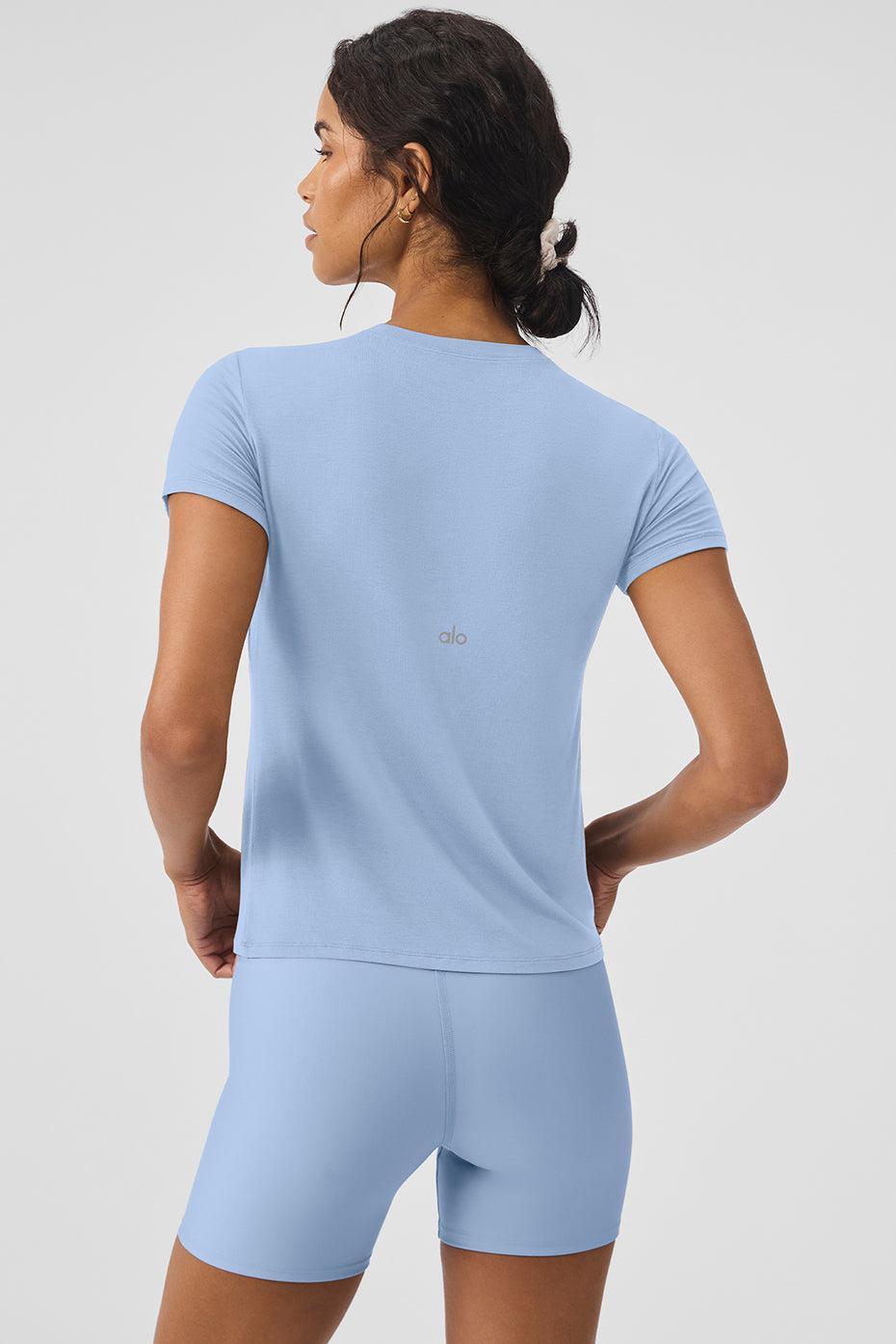 All Day Short Sleeve - Seashell Blue Product Image