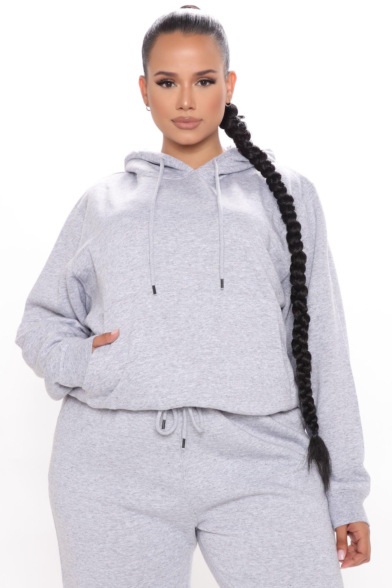 Look Again Hoodie - Heather Grey Product Image